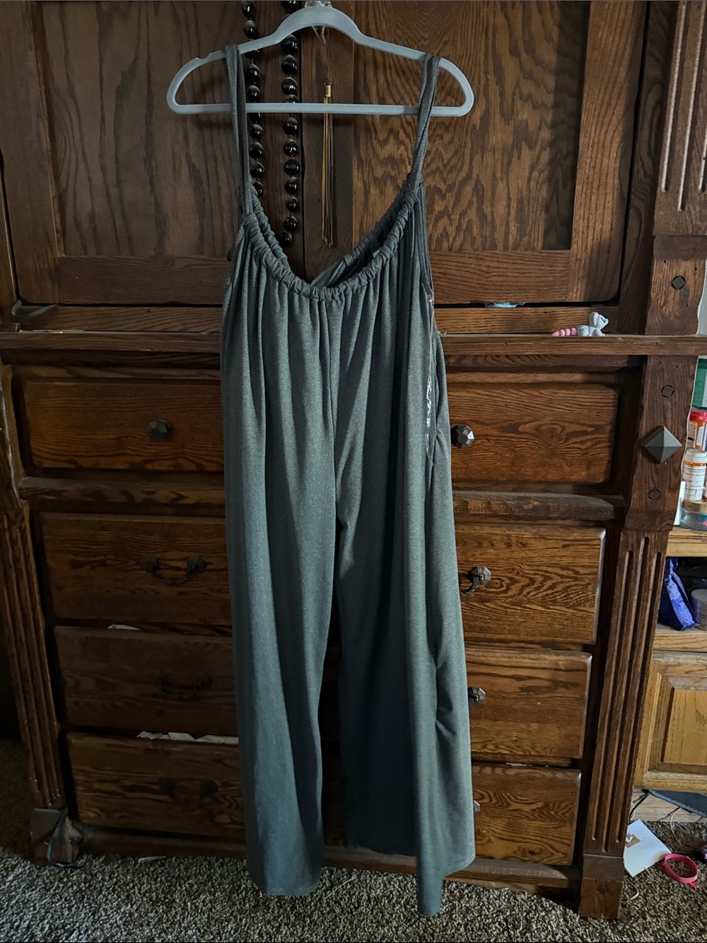 Vanilla Bay grey Wide-Leg Jumpsuit